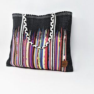 Beautiful Tote Beach Bag - Made from Recycled Fabrics - From Egypt